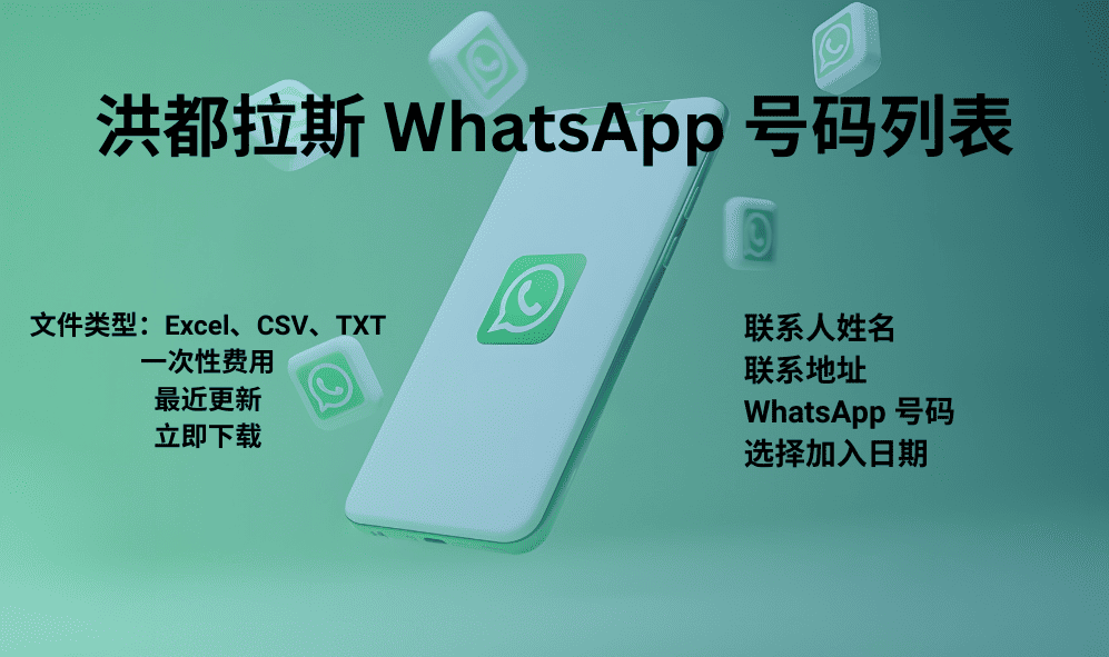 洪都拉斯 WhatsApp 号码列表